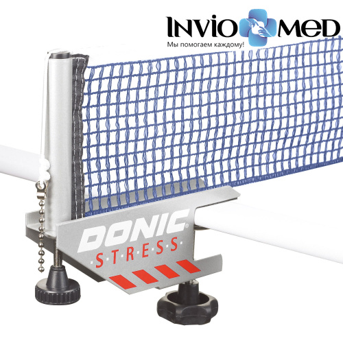 Сетка н/т Donic STRESS серый с синим (GB) фото фото 2