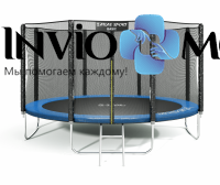 Батут Atlas Sport 374 см - 12ft BASIC BLUE фото Батут Atlas Sport 374 см - 12ft BASIC BLUE фото