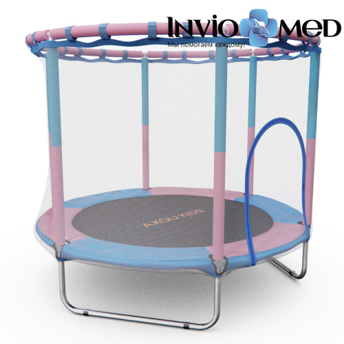 Батут DFC A.KOU KIDS 55 дюймов с сеткой фото фото 7