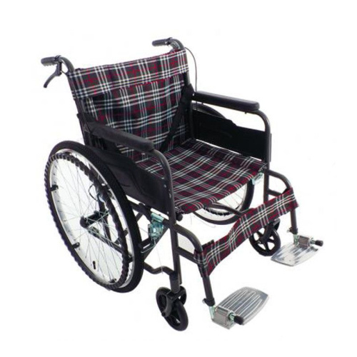 Инвалидная кресло-коляска MET MK-300 с тормозами для сопровождающих (арт. 17317) фото 2