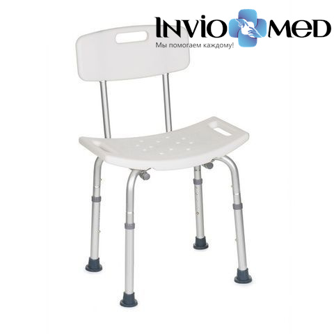 Стул со спинкой для душа Vitea Care VCTP0021 фото Стул со спинкой для душа Vitea Care VCTP0021 фото