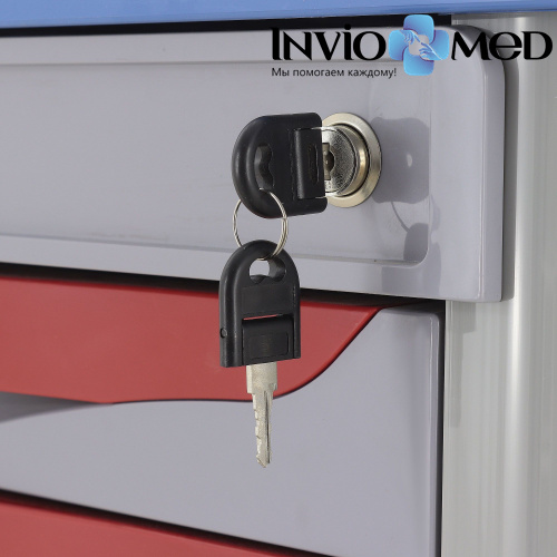 Столик реанимационный, анестезиологический ЕТ850-01 фото фото 6