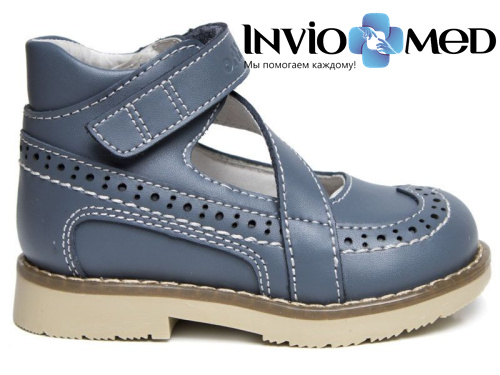 Туфли детские ортопедические Orthotitan OT-603 с супинатором (анти-вальгусные) Туфли детские ортопедические Orthotitan OT-603 с супинатором (анти-вальгусные)