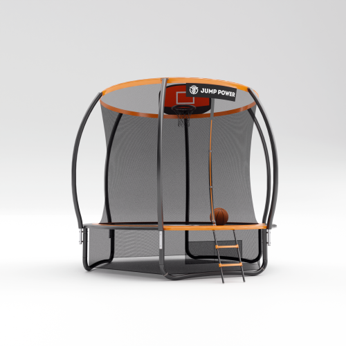 Батут Jump Power 8 ft Pro Inside Basket Orange фото фото 4