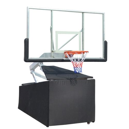 Баскетбольная мобильная стойка DFC STAND72G 180x105CM стекло (семь коробов) фото фото 4