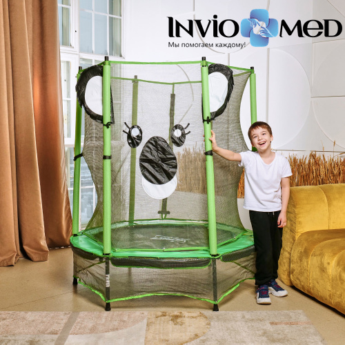 Батут DFC Space Toy KOALA 55 дюймов с сеткой фото фото 11