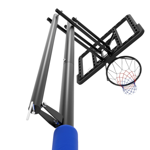 Баскетбольная мобильная стойка DFC STAND44PVC1 110x75cm ПВХ винт.регулировка фото фото 9