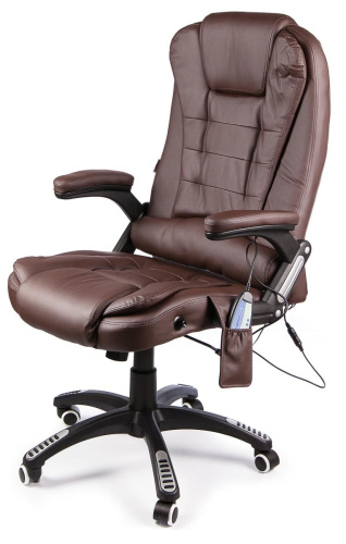 Вибромассажное кресло Calviano Veroni 53 (коричневое) фото фото 2