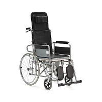 Кресло-коляска с санитарным оснащением Армед FS609GC