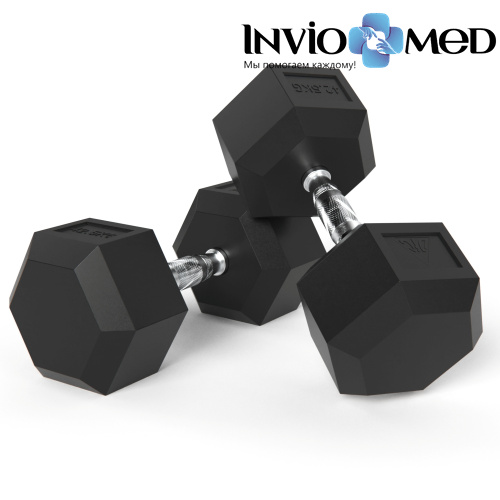 Гантели DFC гексаг.обрез. 42.5кг (пара) DB001-42.5 фото фото 6 Гантели DFC гексаг.обрез. 42.5кг (пара) DB001-42.5 фото фото 6