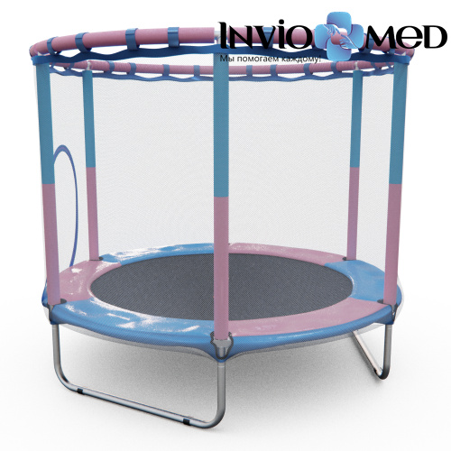 Батут DFC A.KOU KIDS 48 дюймов с сеткой фото фото 4 Батут DFC A.KOU KIDS 48 дюймов с сеткой фото фото 4