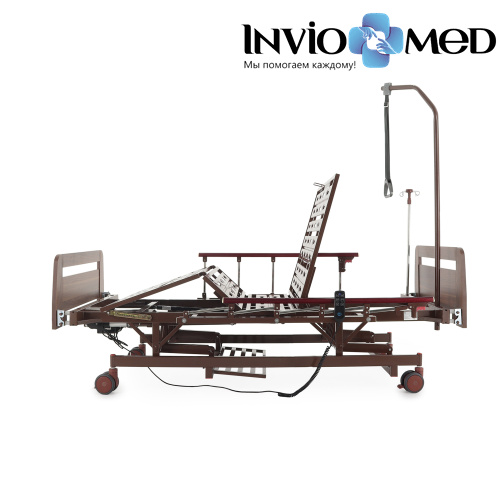 Кровать электрическая MED-MOS DB-6 (ЛДСП венге) с аккумулятором и удлинением фото фото 7 Кровать электрическая MED-MOS DB-6 (ЛДСП венге) с аккумулятором и удлинением фото фото 7