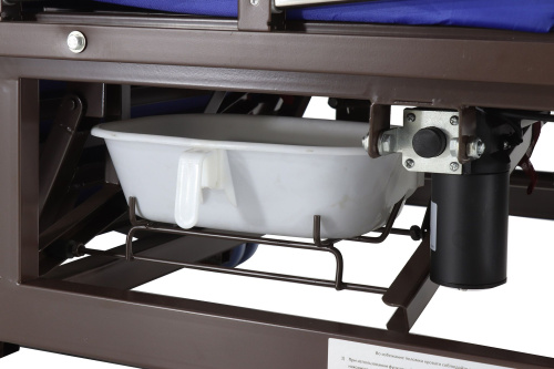 Кровать электрическая Med-Mos DB-11А (МЕ-5228Н-10) ЛДСП Венге с боковым переворачиванием, туалетным устройством и функцией «кардиокресло» фото фото 15