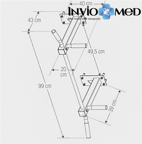 Турник потолочный DFC Homegym G486 фото фото 7