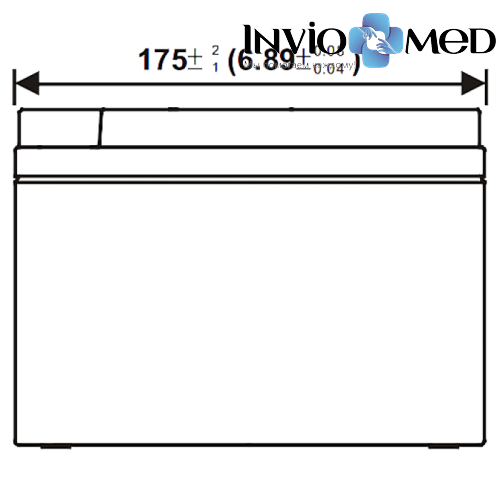 Аккумулятор WBR EVX12260 (26 Aч) для инвалидных колясок фото фото 2
