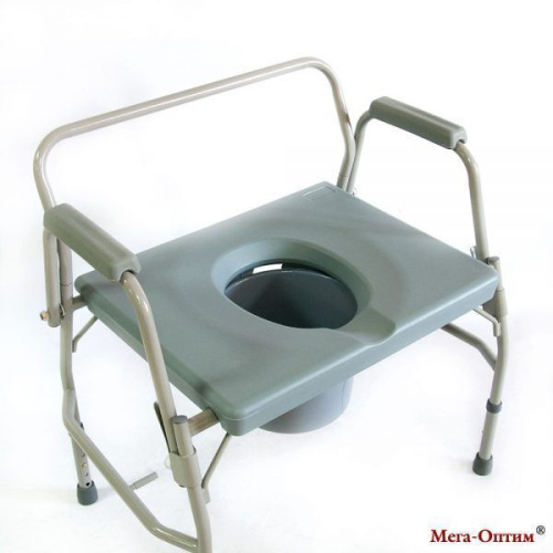 Кресло-стул Мега-Оптим HMP-7012 с санитарным оснащением фото 8