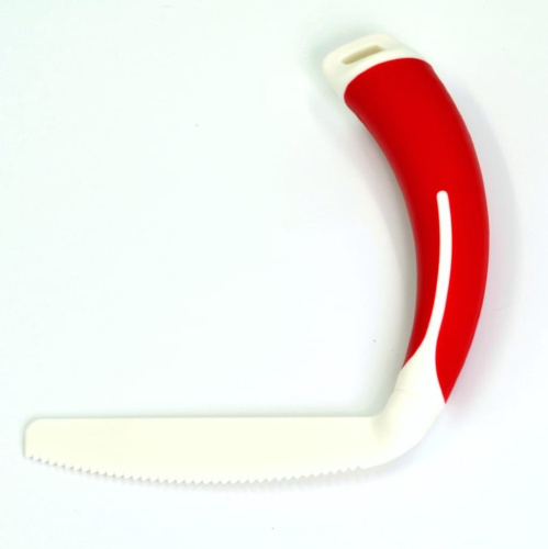 Специальный изогнутый нож Titan HA-4360 адаптированный для инвалидов (красный) фото фото 2