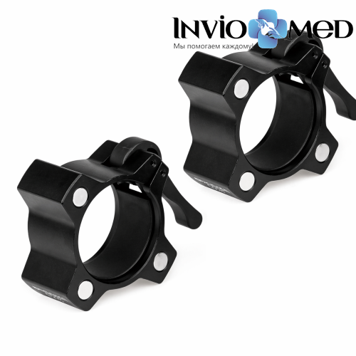 Замки олимпийские BRONZE GYM алюминевые (пара) фото