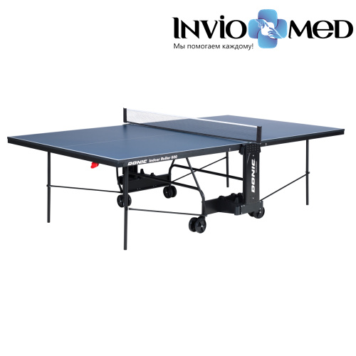 Теннисный стол DONIC INDOOR ROLLER 600 BLUE фото фото 2