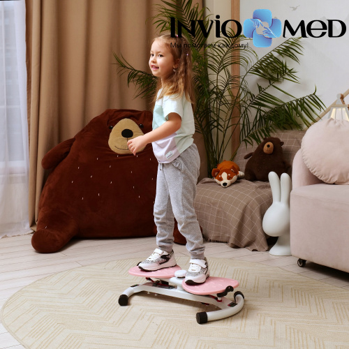 Фитнес платформа /горнолыжный тренажёр DFC "Twister Bow" с эспандерами фото фото 11