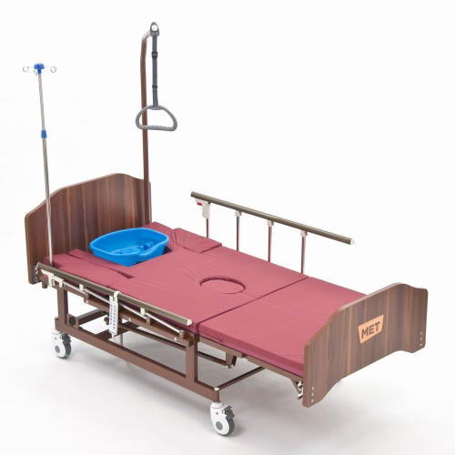 Кровать электрическая MET REVEL с USB, функцией кардиокресло, переворотом и туалетом (арт. 17091) фото фото 3
