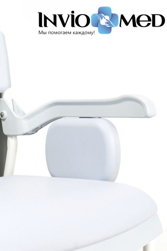 Кресло-каталка Vermeiren 139 SP (Pluo) с санитарным оснащением с большими колесами фото 5