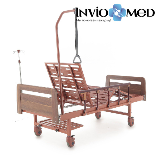 Медицинская кровать Med-Mos E-8 (MМ-2024Д-04 (У)) ЛДСП (2 функции) фото фото 6