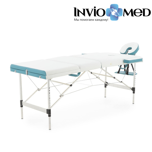Массажный стол складной алюминиевый Med-Mos JFAL01A 3-х секционный NEW фото фото 4