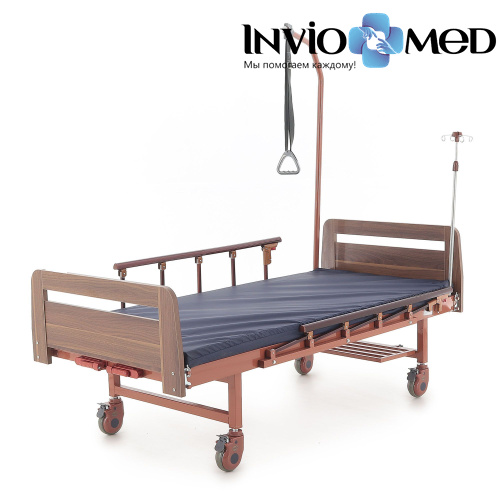 Медицинская кровать Med-Mos E-8 (MМ-2024Д-04 (У)) ЛДСП (2 функции) фото фото 11