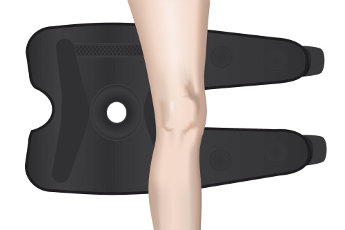 Окутывающий коленный ортез Orliman 6120/7120 с полицентрическими ребрами жесткости фото 2