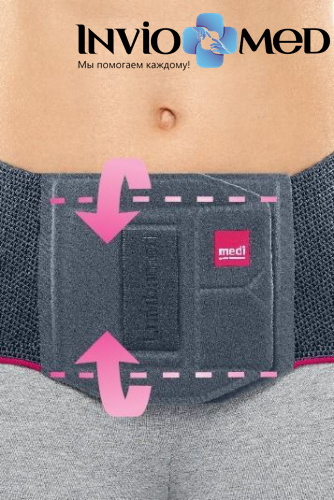 Бандаж поясничный medi LUMBAMED PLUS мужской с вкладышем Vario-Flex фото 3