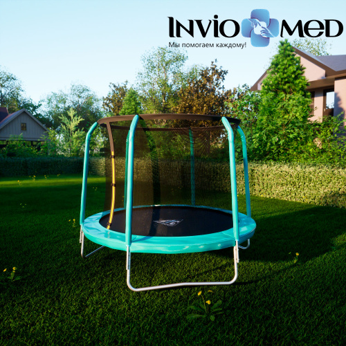 Батут DFC JUMP STREET 8ft внутр.сетка (244cм) фото фото 8