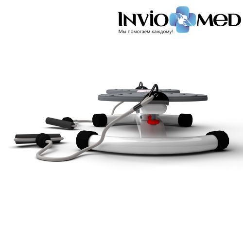 Фитнес платформа/горнолыжный тренажёр DFC "Twister Bow" с эспандерами фото фото 4