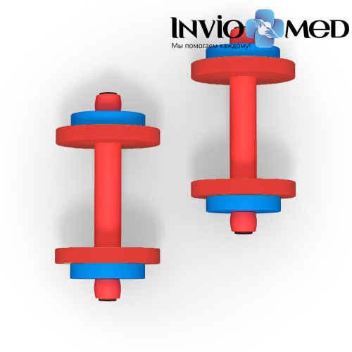 Гантели детские DFC (комплект 2 шт) VT-2009 фото фото 4