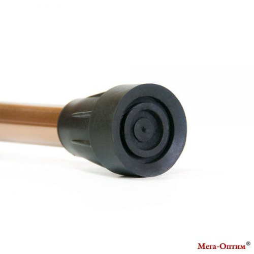 Трость телескопическая Мега-Оптим ТР1(ПР) с прямой пластмассовой ручкой фото 4