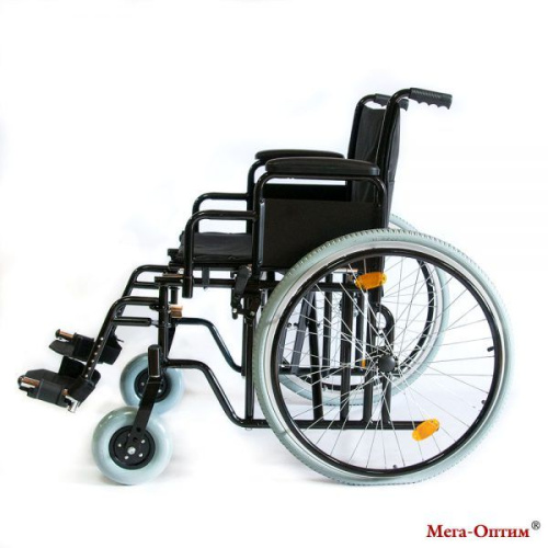 Кресло-коляска Мега-Оптим 711 AE (нейлон) повышенной грузоподъемности фото 2