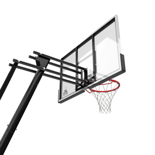 Баскетбольная мобильная стойка DFC STAND54P2 136x80cm поликарбонат фото фото 8