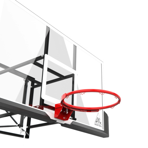 Кольцо баскетбольное DFC R3 45см (18") 2 пружины, оранж/красное фото фото 5