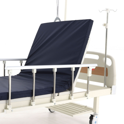Кровать механическая Med-Mos Е-8 (MM-2014Н-02) (2 функции) с полкой и столиком фото фото 14