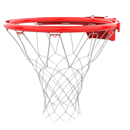 Кольцо баскетбольное DFC R3 45см (18") 2 пружины, оранж/красное фото фото 2