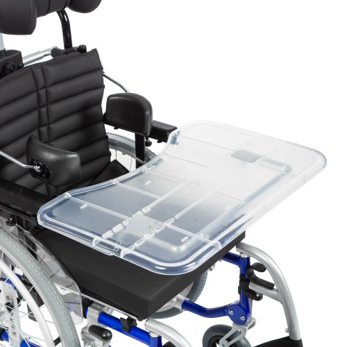 Кресло-коляска Ortonica Leo для детей инвалидов с подголовником и боковыми поддержками / Puma 600 фото 7