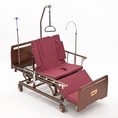 Электрическая кровать-кресло MET REALTA с функцией кардиокресло, регулировкой высоты, переворотом и туалетом (арт. 17135) фото фото 2
