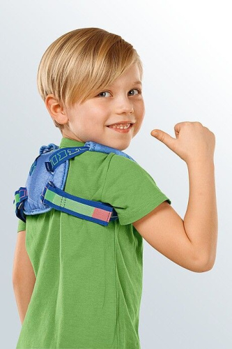 Бандаж восьмиобразный medi protect.Clavicle support детский фото 2