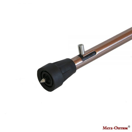 Трость телескопическая Мега-Оптим ТР1(ПР) с прямой пластмассовой ручкой фото 6