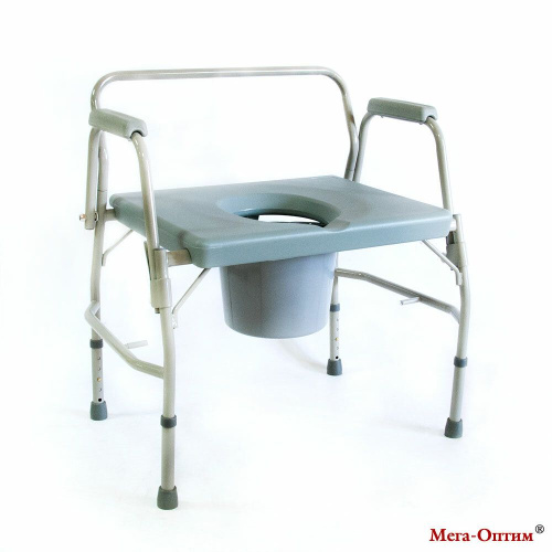 Кресло-стул Мега-Оптим HMP-7012 с санитарным оснащением фото 7