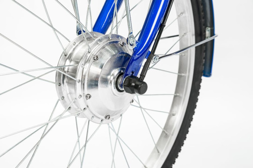Электровелосипед трехколесный для взрослых РВЗ Чемпион (LITHIUM) 24" 6 скоростей фото 10